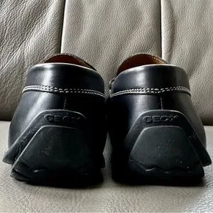 Geox | Shoes | Geox Mens Black Loafers Size 95 | Poshmark display picture 3